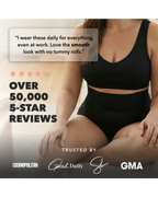 High-Waisted Seamless Compression Shapewear Panty