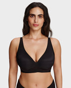 Supportive Wireless Deep-V Bra