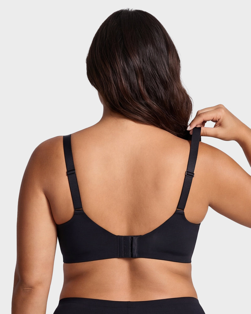 Teardrop Cutout Support Bra