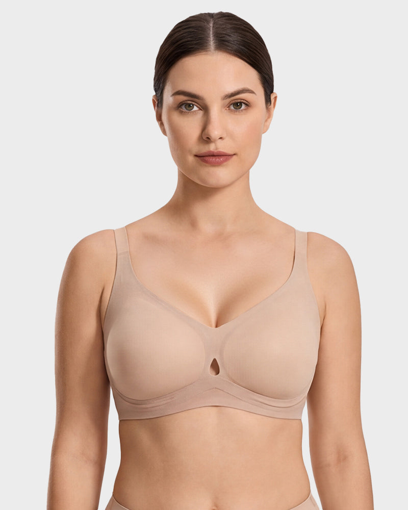 Teardrop Cutout Support Bra Main image