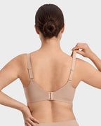Teardrop Cutout Support Bra