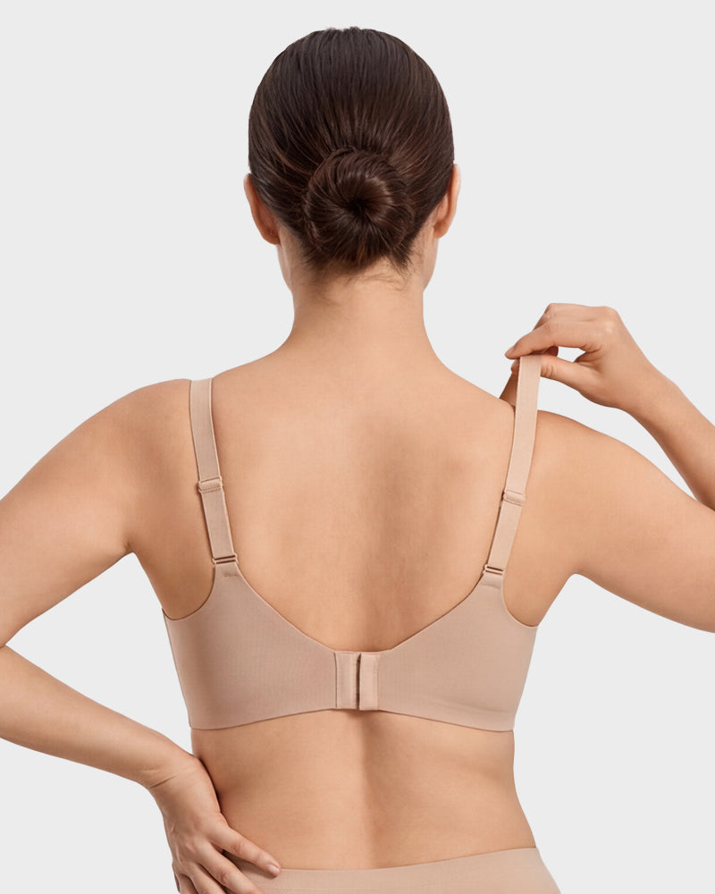 Teardrop Cutout Support Bra