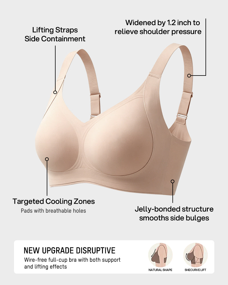 Wire-Free Bra Built for Fuller Busts