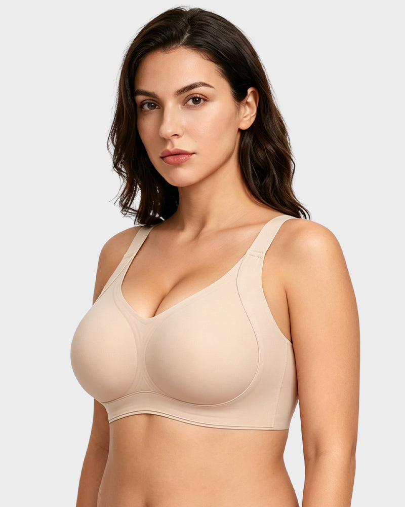 Wire-Free Bra Built for Fuller Busts