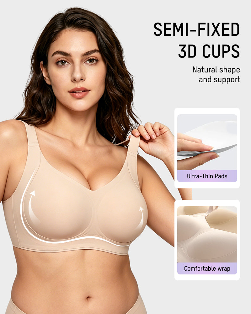 Wire-Free Bra Built for Fuller Busts