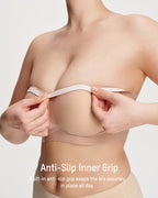 Stay-Put Strapless Bra