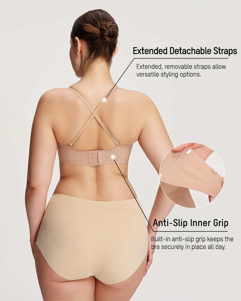 Stay-Put Strapless Bra