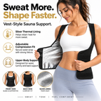 Women's Zip-Up Compression Shapewear Vest