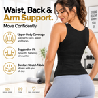 Women's Zip-Up Compression Shapewear Vest