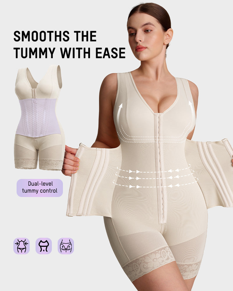 Fajas Colombianas Double Tummy Control Full Body Shapewear Secondary image
