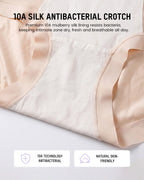 High Waist Satin Tummy Control Panties（5 pack）