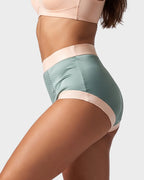 High Waist Satin Tummy Control Panties（5 pack）