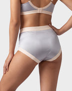 High Waist Satin Tummy Control Panties（5 pack）