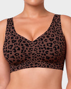Seamless Wireless Full-Coverage Pullover Bra