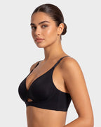 Soft Support Plunge Push-Up Bra