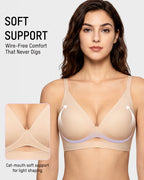 Soft Support Plunge Push-Up Bra