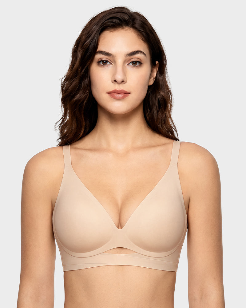 Soft Support Plunge Push-Up Bra Main image