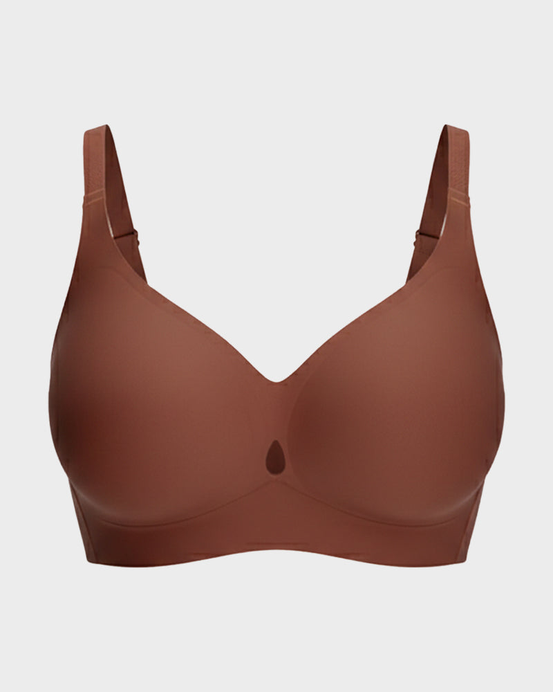 Teardrop Cutout Support Bra