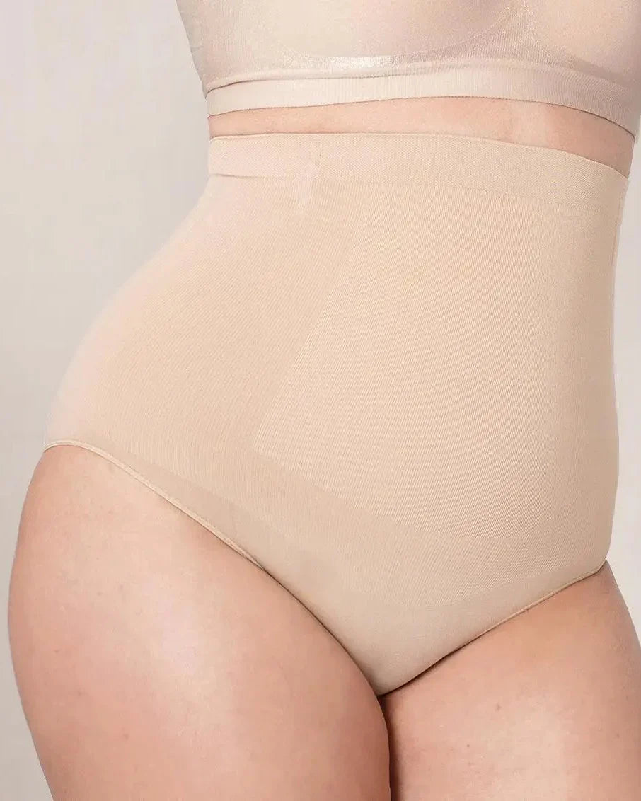 High-Waisted Seamless Compression Shapewear Panty